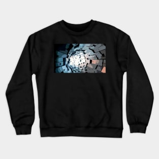 Science Fiction tunnel 2 Crewneck Sweatshirt